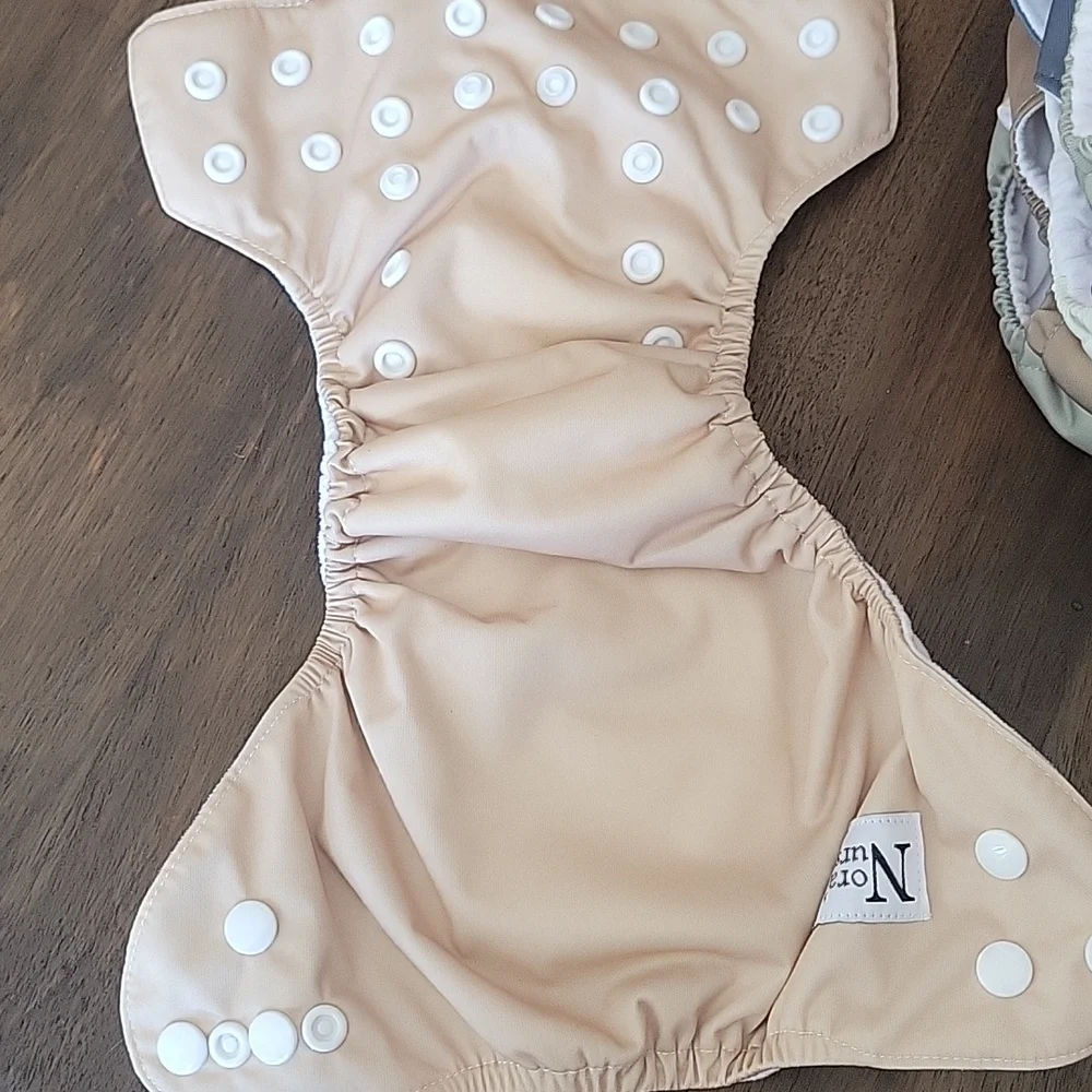 Nora's Nursery Bundle Adjustable Bamboo Cloth Diapers